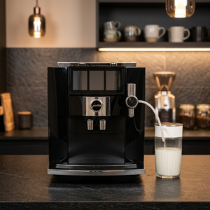 Cafetera Automática Jura 8 de Acero Inoxidable, Programable y Eléctrica, para Uso en Exteriores y Hoteles - Product Image 3