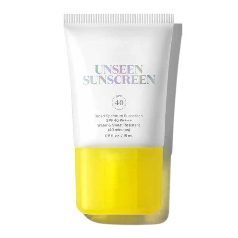 Jiajie factory Customization Unseen Sunscreen SPF 40 PA+++ Reef-Friendly  Broad Spectrum Face Sunscreen