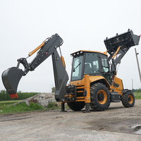 Chargeuse-pelleteuse diesel puissante de 500 CV avec godet renforcé et cabine spacieuse pour travaux de terrassement intensifs
