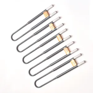 1700 1800 1900 Degree L W U Type MoSi2 Heater Rod mosi2 heating element for furnace