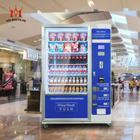 Vente chaude 24 heures Distributeur automatique Snacks et boissons & Combo Distributeur automatique Acheter des distributeurs automatiques japonais