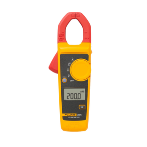 Pince ampèremétrique numérique Fluke 302+ avec mâchoires de 30 mm, mesure la courant alternatif jusqu'à 400 A, la tension AC/DC jusqu'à 600 V, la résistance et la continuité. - Product Image 1
