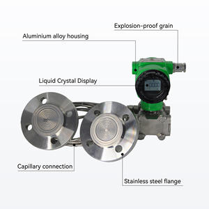 Duplo Flange Nível Diferencial Transmissor De Pressão Construído em Relâmpago Proteção Range -10 ~ 10MPa Tanque De Separação De Óleo - Product Image 2