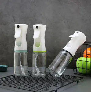 Kitchen Gadgets Accessories 300 ml 200 ml Glass Vinegar Sprayer Olive Oil Spray Bottle Mister Oil Sprayer for Cooking