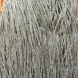 Genuine Natural Translucent <strong>Gray</strong> Labradorite Loose Beads High Grade Round Shape 6mm 8mm 10mm - Product Image 4