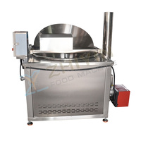 Machine à frire industrielle personnalisée SUS304 pour le chauffage au gaz frites nouvel état pour les snacks frits équipement de traitement