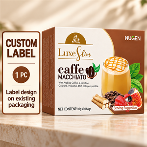 Miscela per <span class=keywords><strong>Caffè</strong></span> <span class=keywords><strong>Macchiato</strong></span> al Caramello 100g con Collagene e Probiotici, Etichetta Personalizzata - Product Image 6