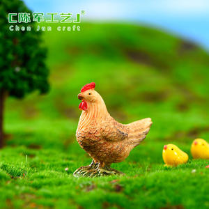 Decoración <span class=keywords><strong>de</strong></span> Micropaisaje <span class=keywords><strong>de</strong></span> Musgo con Gallo <span class=keywords><strong>y</strong></span> Gallina <span class=keywords><strong>de</strong></span> Simulación Weij, Artículos Decorativos DIY, Mini Suculentas <span class=keywords><strong>de</strong></span> <span class=keywords><strong>Dibujos</strong></span> <span class=keywords><strong>Animados</strong></span> para Paisajismo - Product Image 5