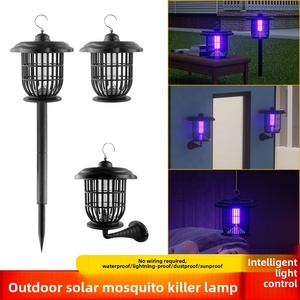 Lampe anti-moustiques solaire UV <span class=keywords><strong>Macway</strong></span> MW-D6306, nouvelle, étanche, pour extérieur, cour, jardin, maison - Product Image 1