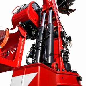 Grue montée sur camion XINFEIGONG, châssis 8x8, 20 tonnes, flèche télescopique à 6 sections, fonction tarière de forage, pompe hydraulique, levage 25m - Product Image 6