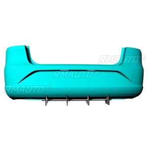 Car Rear Bumper Spoiler Lip Diffuser Modification Part For Seat <strong>Toledo</strong> 2012-2015 Bumper Guard <strong>Protector</strong> Cover Car Accessories - Product Image 3