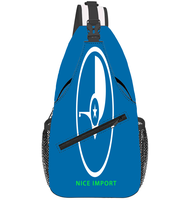 Sac à bandoulière léger Yap Flag, sac à dos de voyage quotidien, bretelles réglables, coussin dorsal respirant, petit sac de randonnée