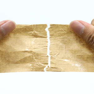 Nastro di Carta Kraft Rinforzato con Fibre Attivabile ad Acqua per Imballaggio con Stampa Personalizzata - Product Image 4