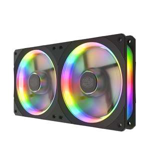 <span class=keywords><strong>Cooler</strong></span> <span class=keywords><strong>Master</strong></span> MasterFan SF240P ARGB 3 broches, 56 LED indépendantes Contrôle PWM pour boîtier d'ordinateur et radiateur liquide - Product Image 3