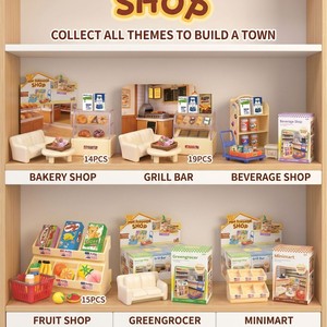 Modellino in Miniatura per Scenari, Micro Simulazione, Modellismo, <span class=keywords><strong>Mini</strong></span> <span class=keywords><strong>Mondo</strong></span>, Ornamenti per Casa delle Bambole, Giocattolo Creativo in PVC per Bambini - Product Image 5