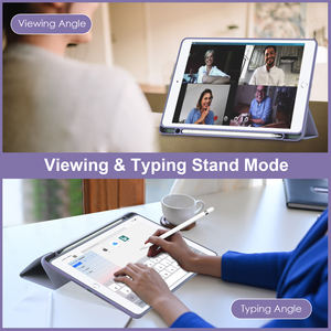 Custodia Universale JUNCHI 2026 per <span class=keywords><strong>iPad</strong></span> 7.9 <span class=keywords><strong>12.9</strong></span> Pollici, Retro in Acrilico Trasparente, Personalizzazione Fai-da-te, Supporto Magnetico per Penna con Funzione Auto-Wake - Product Image 2