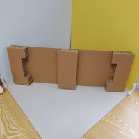 Carton en carton nid d'abeille recyclé écologique pour un emballage durable avec impression de logo personnalisée