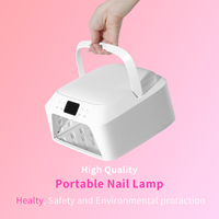 SNRQI plus récent grand espace Design main et pied Compatible 48W UV 71 LED lampe à ongles L3 main intelligente protéger efficace Nail Art durcissement
