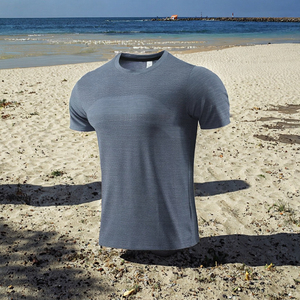 Camiseta Deportiva Vintage para Hombre, Estampada, Lavada, Ajustada, Transpirable, de Secado Rápido, con Diseño Personalizado - Product Image 3