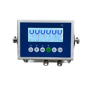 Controlador de Peso Digital Electrónico de Acero Inoxidable Veidt, Indicador de Peso a Prueba de Agua para Básculas de Plataforma T2 de Acero Inoxidable - Product Image 3