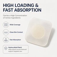 Patchs oculaires hydrocolloïdes à micro-aiguilles dissolvables pour lutter contre les rides, les cernes et les poches sous les yeux - Patchs transdermiques à l'acide hyaluronique