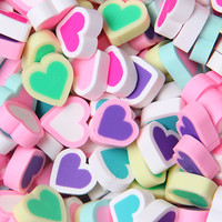 Miniatures de bonbons artificiels en résine crème guimauve pour modèles alimentaires DIY, nail art, décoration de coques de téléphone - 50 PIÈCES