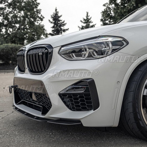 For BMW X3M X4M F97 F98 Body Kit Front Bumper <b>Splitter</b> <b>Lip</b> Spoiler for BMW X3M X4M F97 F98 2019-2021 Car Accessories - Product Image 5