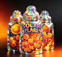 Sacs Mylar personnalisés anti-odeur, nouvelle conception, refermables, résistants aux enfants, pour le stockage d'aliments, de bonbons et de collations