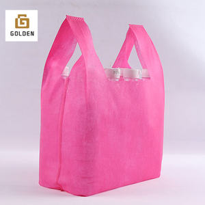 Bolsas de compra a granel, venta al por mayor, personalizadas, de camisetas no tejidas - Product Image 6