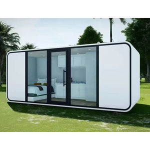 2025 nouveau Style de haute qualité personnalisé moderne cabine mobile 20ft 40ft pliable préfabriqué conteneur maison luxe Pod immeuble de bureaux - Product Image 6