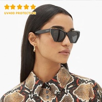 Nouvelles lunettes de soleil tendance pour femmes, accessoires de mode de marque, design italien de luxe, protection UV, style œil de chat