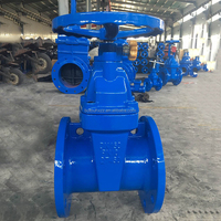 Vannes à vanne en fonte ductile pour une nouvelle interface ajoutée à la vanne à vanne de pipeline