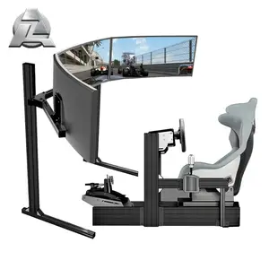 6063 t5 black anodized driving aluminum extrusion racing cockpit gaming sim rig simulator frames