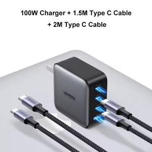 Chargeur mural USB C GaN 100W UGREEN Nexode 4 ports PD, chargeur mural rapide pour téléphone Android, <span class=keywords><strong>adaptateur</strong></span> secteur pour iPhone <span class=keywords><strong>MacBook</strong></span> <span class=keywords><strong>Air</strong></span> - Product Image 5