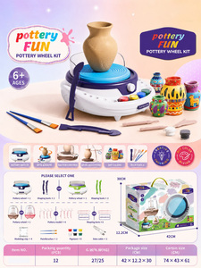 <span class=keywords><strong>Juego</strong></span> <span class=keywords><strong>de</strong></span> Taller <span class=keywords><strong>de</strong></span> Cerámica Eléctrico para Niños, Kit <span class=keywords><strong>de</strong></span> Rueda <span class=keywords><strong>de</strong></span> Cerámica para Experimentos <span class=keywords><strong>de</strong></span> Química STEM Educativos - Product Image 6