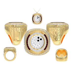 2025 personnalisé Football basket-ball sport Usssa Baseball championnat anneau Softball volley-ball haute qualité équipe Champions anneau - Product Image 3