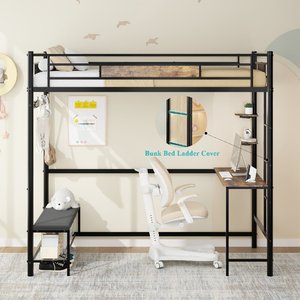 <span class=keywords><strong>Lit</strong></span> superposé double pour dortoir scolaire <span class=keywords><strong>avec</strong></span> <span class=keywords><strong>bureau</strong></span> <span class=keywords><strong>et</strong></span> station de charge, construction métallique, design à boucles de <span class=keywords><strong>rangement</strong></span>, ODM/OEM disponible - Product Image 2