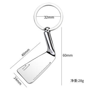 Vente en gros de porte-clés créatifs sur le thème du sport, badminton, golf et tennis de table Plus de pendentifs de sac - Product Image 4