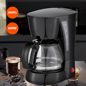 Mini cafetière électrique américaine portable à <span class=keywords><strong>filtre</strong></span> goutte programmable pour la maison, le bureau, l'hôtel, le camping-car et l'extérieur Source d'alimentation manuelle - Product Image 2