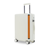 Ensemble de bagages à roulettes rotatives de couleur bonbon, 3 pièces, best-seller, grande capacité, en polycarbonate, avec poignée large