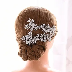 Cheerfeel MP-271 yeni varış moda dekoratif kristal saç aksesuarları gelin başlığı düğün için