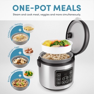 Stainless Multifunction Delux <b>Multi</b> Purpose Big Rice <b>Cooker</b> Commercial Cylinder Steel <b>Multi</b> Smart Rice <b>Cookers</b> - Product Image 5