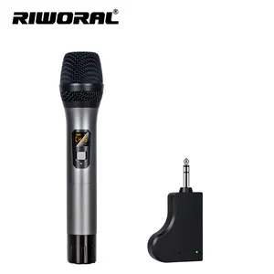 RH-2 professionale UHF microfono palmare Wireless universale con ricevitore ricaricabile