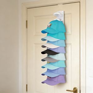 Organizador de gorras de béisbol, estante de almacenamiento de pared de varias capas con acabado con recubrimiento en polvo - Product Image 4