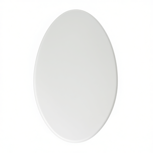 Siège de toilette blanc avec charnières à boucle, longueur 50,9 cm, pour personnes âgées - Product Image 2
