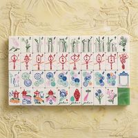 Set Ubin Mahjong Batu Giok Akrilik 3 Lapis Custom Goddess Miss Classic Malachite Mahjongg