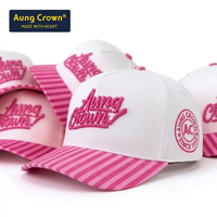 Casquette de baseball tendance à 5 panneaux avec logo brodé personnalisé pour hommes et femmes, casquette de baseball à 5 panneaux bicolore