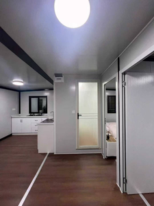 <span class=keywords><strong>Maison</strong></span> pliante à double aile personnalisable, multifonctionnelle, peu coûteuse, emballage plat, préfabrication résidentielle modulaire - Product Image 6