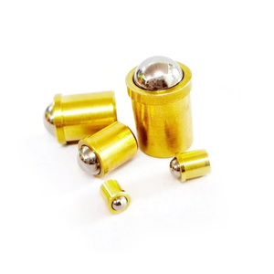 Bóng mùa xuân pit tông POM PP nhựa cơ thể nhà ở bóng pit tông đặt vít 6mm 8mmor tùy chỉnh bóng mũi mùa xuân pit tông cho buộc - Product Image 2