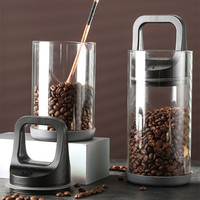 Conteneur transparent boîtes de café ventilé et grains scellés sous vide réservoir de conservation frais stockage étanche à l'humidité